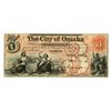 Image 1 : Nebraska Territory. City of Omaha, 1857, Issued Obsolete Banknote.