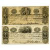 Image 1 : NJ. Hoboken Banking and Grazing Co., 1827, Issued Obsolete Banknote Pair.