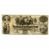 Image 1 : NY. Bank of the Empire State, 1851, Issued Obsolete Banknote.