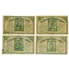 Image 2 : NY. Eastman National Business College, 1863, Issued Banknote Quartet.