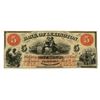 Image 1 : NC. Bank of Lexington, 1860, Issued Obsolete Banknote.