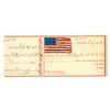 Image 1 : PA. Civil War, Cooper Shop Volunteer Refreshment Saloon, 1864, Patriotic Issued Check