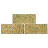 Image 2 : SC. Merchants' Bank of South Carolina, 1857 to 1859, Issued Obsolete Banknote Trio.