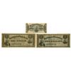 Image 1 : VA. First National Oyster Bank, 1868, Issued and Unissued Banknote Trio.