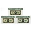 Image 1 : U.S., F.R.N., $20, Series of 1934A, 1934C and 1950C, Issued Banknote Trio.
