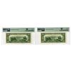 Image 2 : U.S., F.R.N., $20, Series of 1950D, Fr.# 2063-E, Issued Banknote Pair.