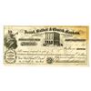 Image 1 : CA. Drexel, Sather & Church Bankers, 1856, I/U Gold Rush Era Bill of Exchange