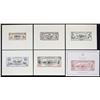 Image 1 : Kingdom of Hawaii, 1879 Currency Series Silver Certificates of Deposit, Reprint Proof Souvenir Card 