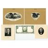 Image 1 : American and Western Banknote Company Progress Proofs and Ashton-Potter "Thomas Edison" Sample Note,