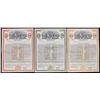 Image 1 : Israel. State of Israel, Third Development Issue, 1964, Specimen Coupon Bond Trio.