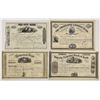 Image 1 : ME. Biddeford, Thomaston & Bath Banking Stock Certificates, 1850s to 1870s