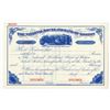 Image 1 : MA. National Rockland Bank of Boston, with Santa Vignette, Specimen Share Certificate, ca.1900-1920s