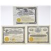 Image 1 : WY. UT. OR. Western Telephone Companies, Stock certificate Trio, 1907 to 1928.