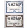 Image 1 : DE. Magnavox Co., ND (1970s), Specimen Stock Certificate Pair.