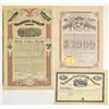 Image 1 : Western Irrigation and Cattle Enterprises, 1886 to 1912, Stock and Bond Trio.