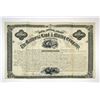Image 1 : Mariposa Land & Mining Co., 1875, I/U Bond