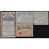 Image 1 : AK. Alaska Mining Company Stock and Bond Quartet, 1907 to 1911