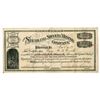 Image 1 : AZ. Sterling Silver Mining Co., 1889, I/U Stock Certificate.