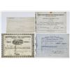 Image 1 : CA & PA. California Gold Rush Era Mining Stock Certificates Including Philadelphia & California Mini