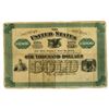 Image 1 : CO. United States Silver Mining Co. of Denver City, Colorado, 1870, Unissued Bond.