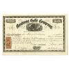 Image 1 : CO. Montrose Gold Co., 1864, I/U Stock Certificate.