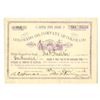 Image 1 : CO. Colorado Oil Co. of Colorado, 1878, I/U Stock Certificate.