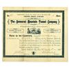 Image 1 : CO. Democrat Mountain Tunnel Co., 1885, I/U Stock Certificate.