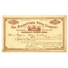 Image 1 : CO. Pennsylvania Town Company, 1885 I/U Stock Certificate
