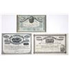 Image 1 : CO. Colorado Trio of I/U Stock Certificates, 1880.