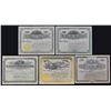 Image 1 : CO. Cripple Creek Mining I/U Stock Certificate Assortment, ca.1895 to 1900.
