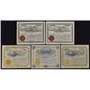 Image 1 : CO. Cripple Creek Stock Certificate, 1896 to 1900, I/U Assortment.