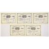 Image 1 : IA. Excelsior Coal Co., 1881 to 1903, I/C Stock Certificate Assortment.