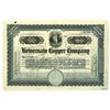 Image 1 : MI. Keweenaw Copper Co., 1906, I/U Stock Certificate.