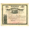 Image 1 : MN. Omega Iron Mining Co., 1887, I/U Stock Certificate.