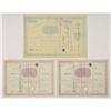Image 2 : Montana Territory. Algonquin Company, Montana Territory, 1881, I/U Stock Certificate Trio.