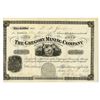 Image 1 : Montana Territory. Gregory Mining Co., 1876, I/U Stock Certificate.