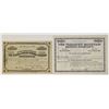 Image 1 : NM. New Mexico, 1883 & 1885 I/U Stock Certificate Pair