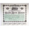 Image 1 : NC. Gaston Mining Co., 1875, Proof or Unmarked Specimen Bond