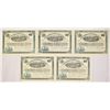 Image 1 : VA. Basic City Mining, Manufacturing and Land Co., 1890 to 1891, Cancelled Stock Certificates.