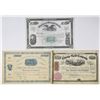 Image 1 : Montana Territory & Illinois, 1865 to 1890s, Mining Stock Certificate Trio