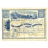 Image 1 : NJ. The Florence & Keyport Joint Companies, 1835, I/U Stock Certificate