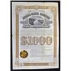 Image 1 : AZ. Peoria Canal Co., 1893,  I/U 5% Gold Coupon Bond.