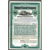 Image 1 : VT. Rutland Transit Co., Ogdensburg Terminal, 1901. Steamship Specimen Gold Coupon Bond.