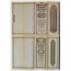 Image 2 : KS. Atchison, Topeka & Santa Fe Railway Co., 1905 and 1908, Specimen Gold Coupon Bond Pair.