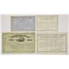 Image 1 : MO. Missouri Railroad Stock Certificate Quartet, 1875 to 1887