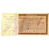Image 1 : NY. Hudson & Manhattan Railroad Co., 1907, I/C Fifth Instalment Bond Subscription Receipt.