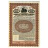 Image 1 : WI. Madison Railways Co., 1916 Specimen Gold Coupon Bond Rarity.