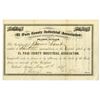 Image 1 : CO. El Paso County Industrial Association, 1875, I/U Stock Certificate.