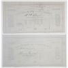 Image 2 : Montana Territory. Territory of Montana, 1868, I/C Coupon Bond Pair.