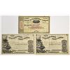 Image 1 : CA. Water & Irrigation Stock Certificate Trio, 1860s to 1880s.
